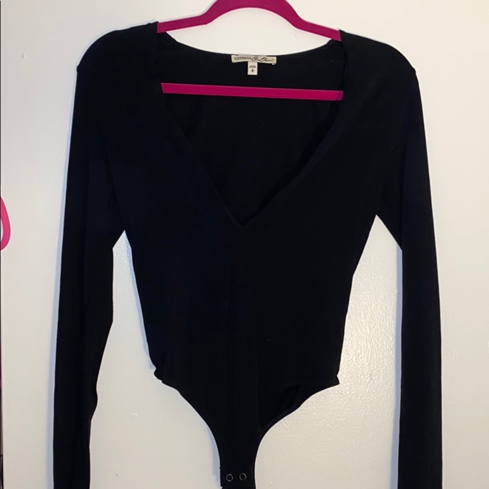 Black long sleeve  bodysuit